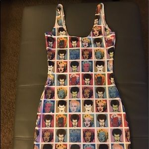 Marilyn Monroe James Lillis pop art bodycon